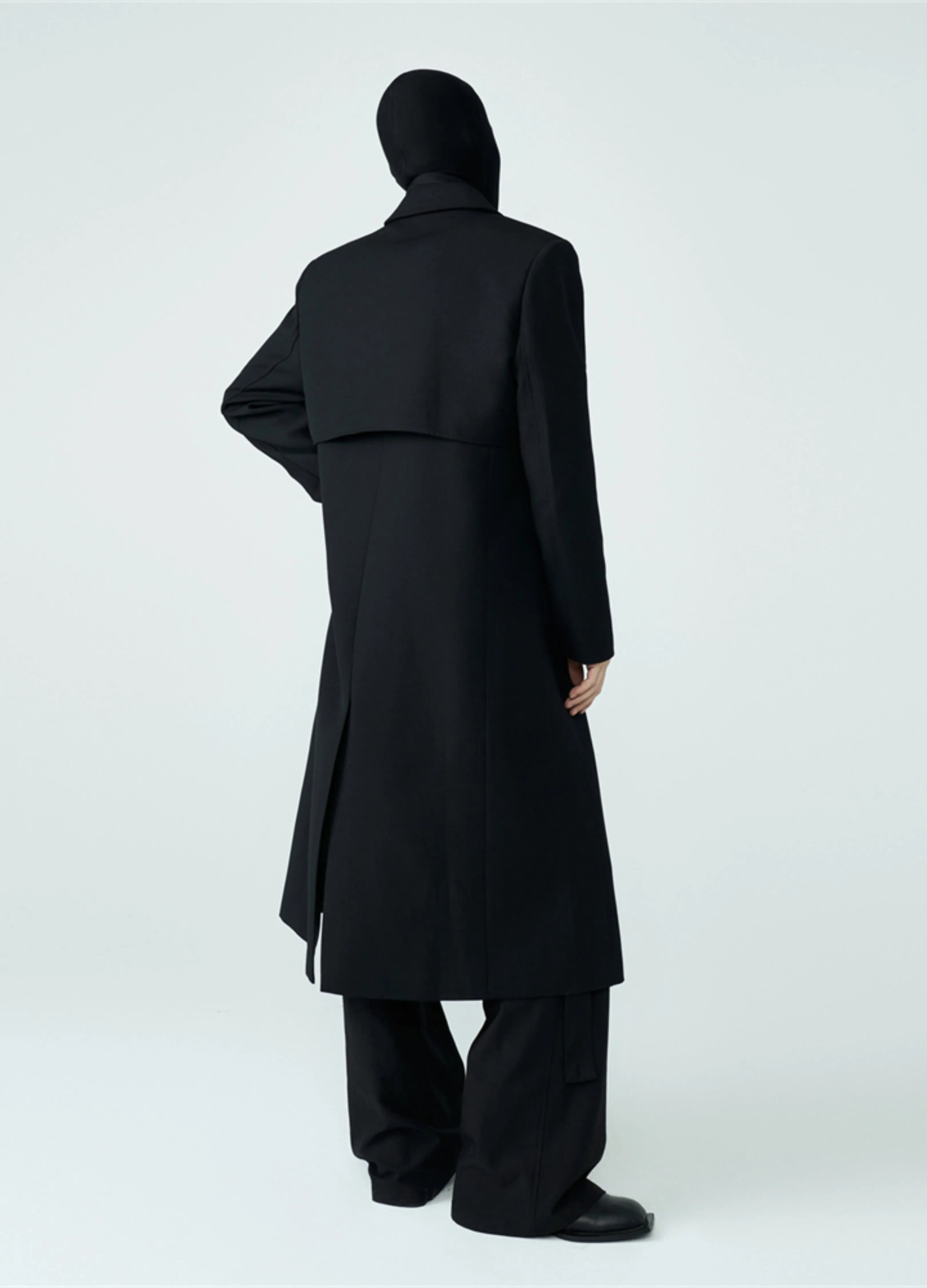22SS Double Breasted Trench Overcoat
