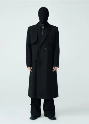 22SS Double Breasted Trench Overcoat