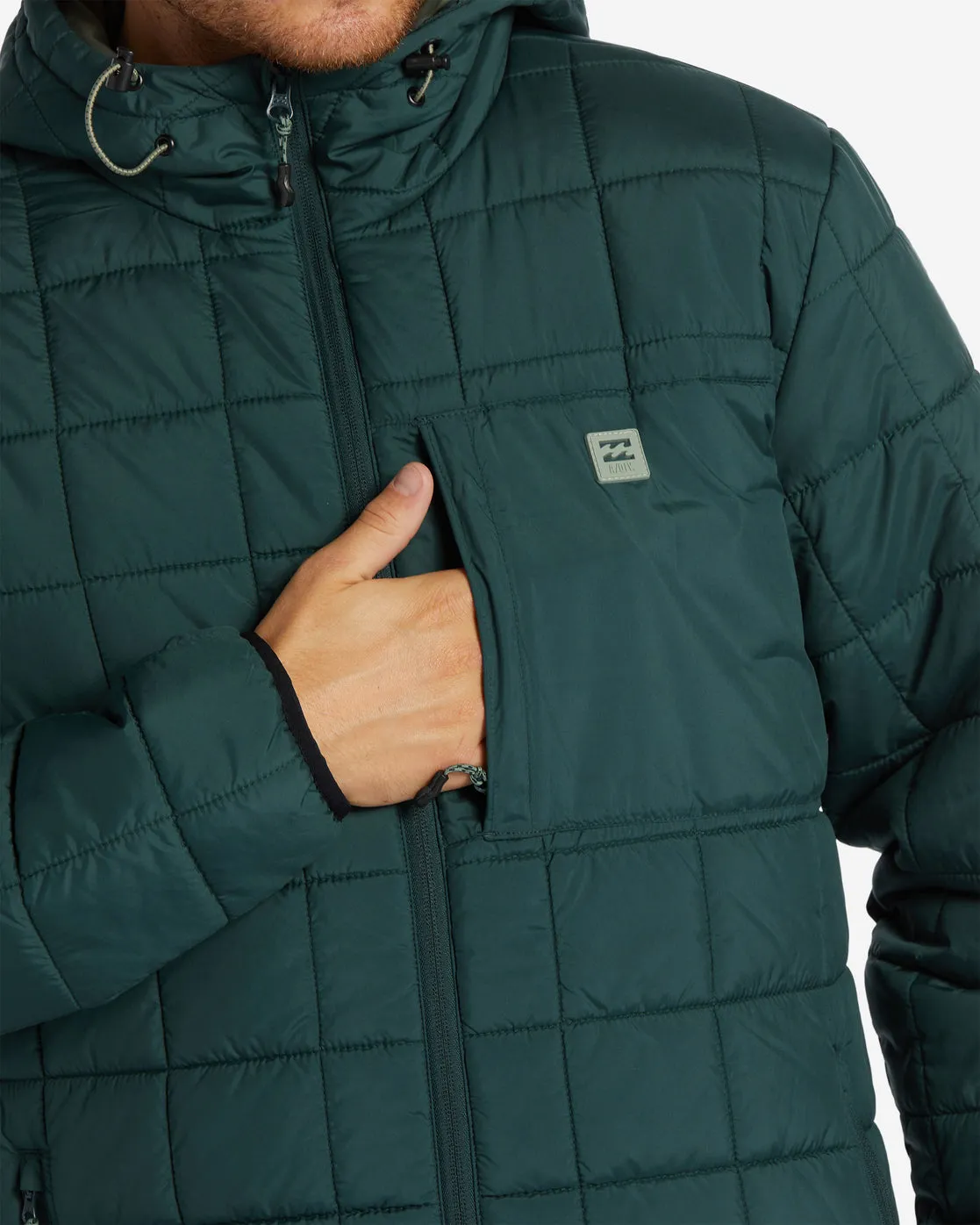 A/Div Journey Puffer Jacket - Dark Forest