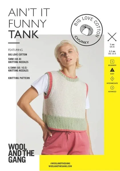 Ain't It Funny Tank Knitting Pattern