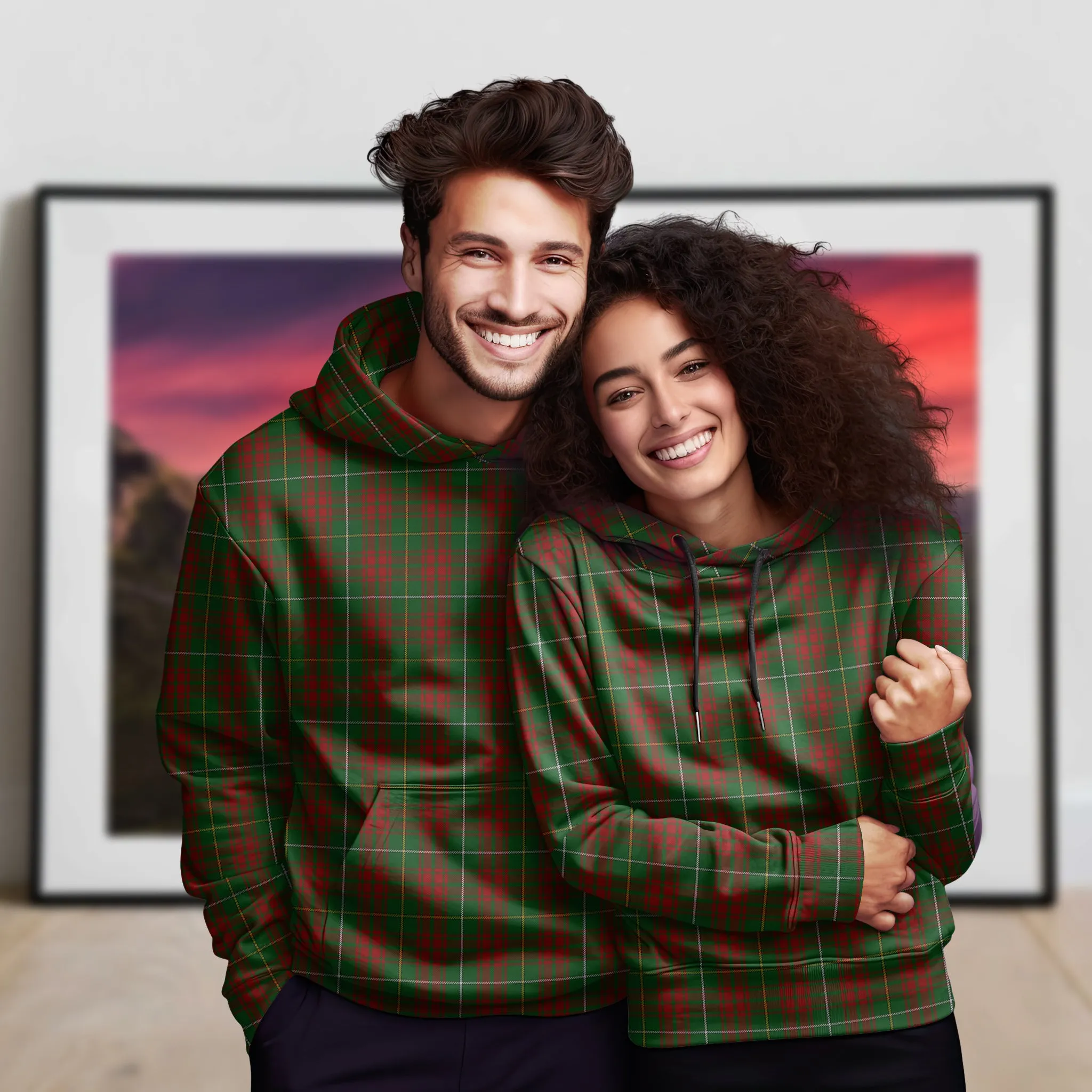 Bruce Hunting Tartan Hoodie