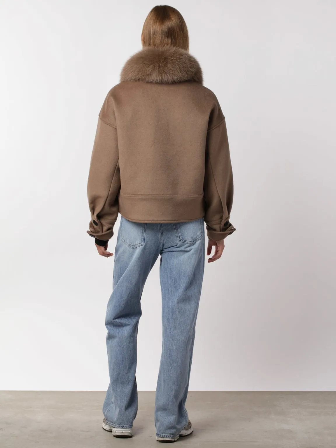 Charlie Jacket - Wool - Brown