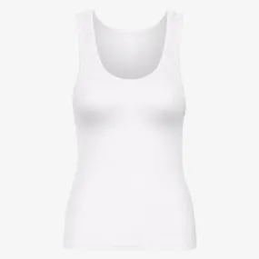 COLORFUL STANDARD | Women Organic Rib Tank Top | Optical White