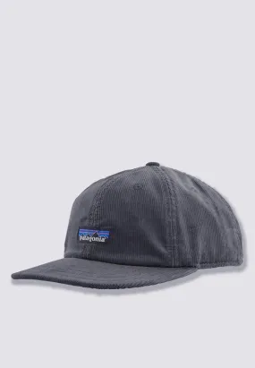 Corduroy Cap P-6 Label - forge grey