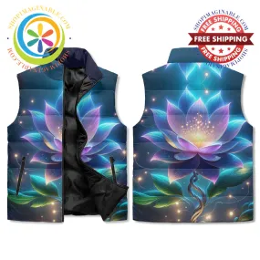 Enchanted Lotus Puffer Vest