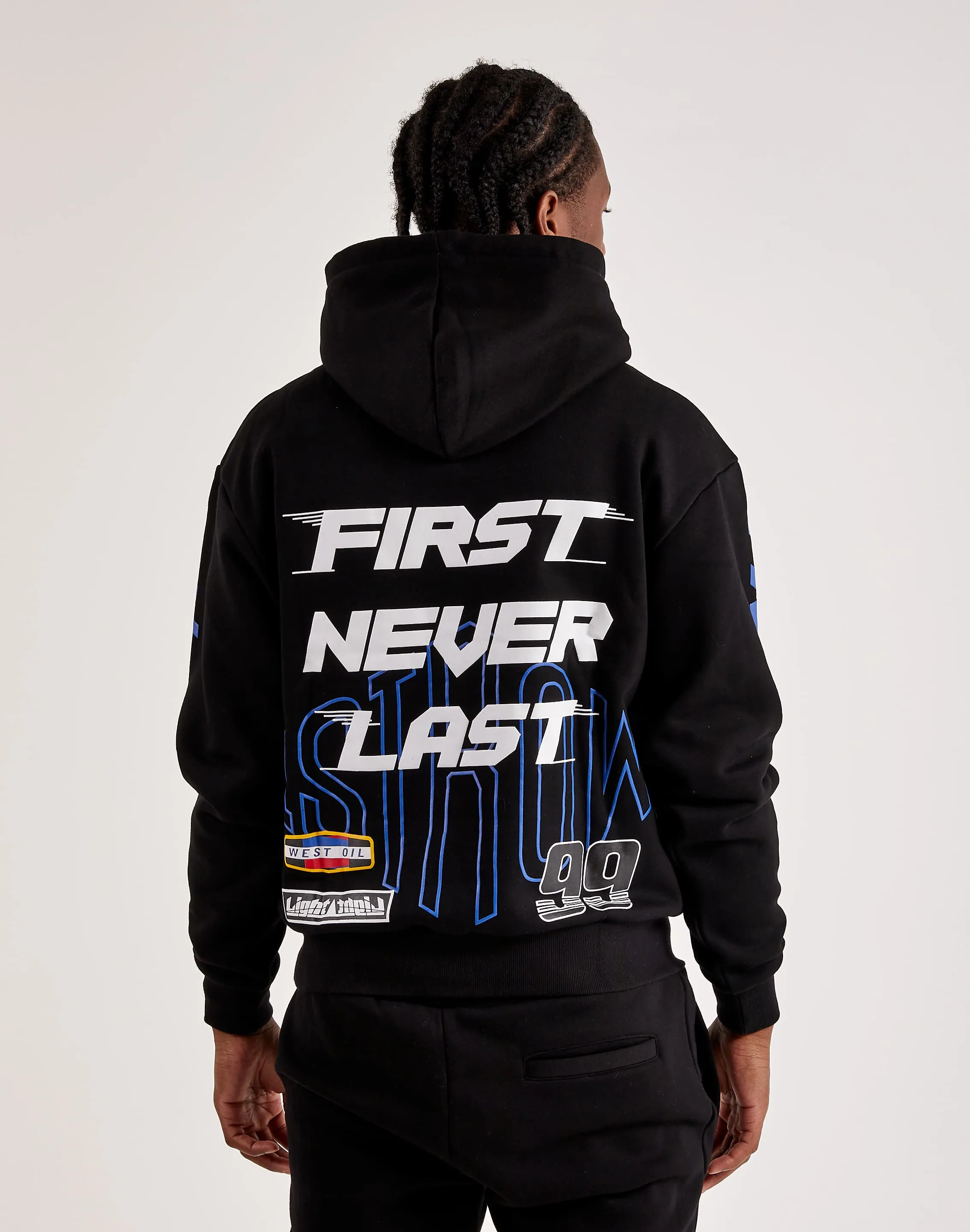 First Row First Never Last Pullover Hoodie