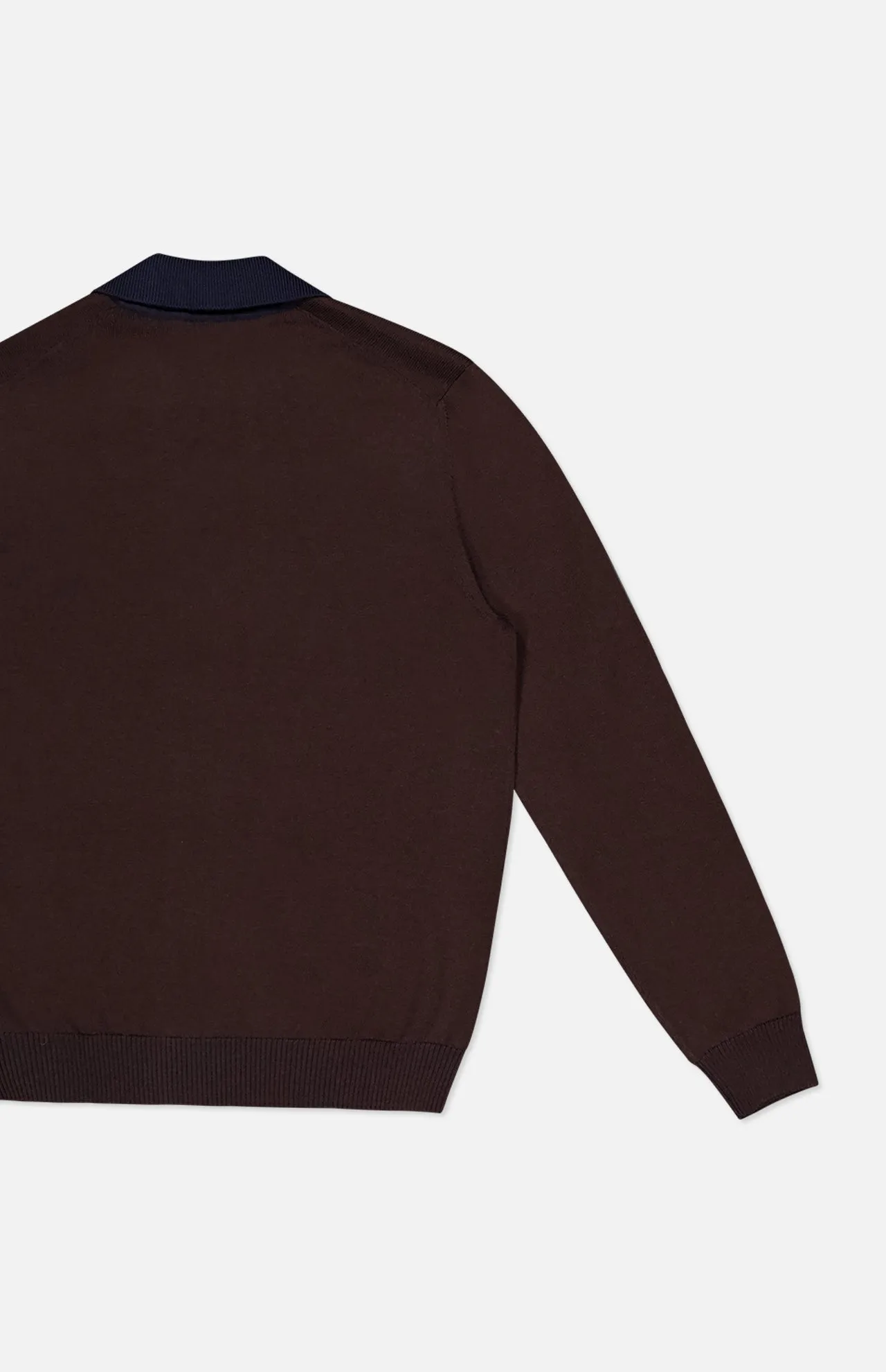Johnny Collar Long Sleeve Polo