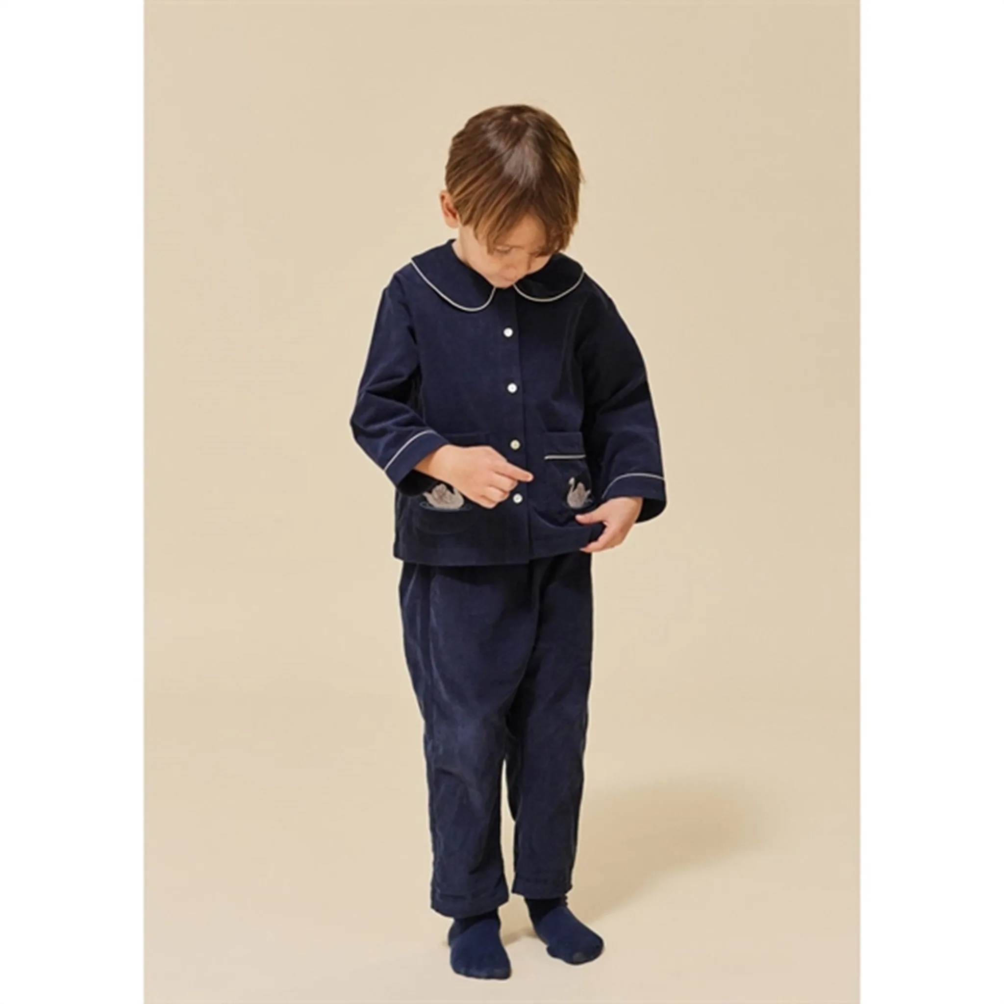 Konges Sløjd Total Eclipse Pen Collar Shirt