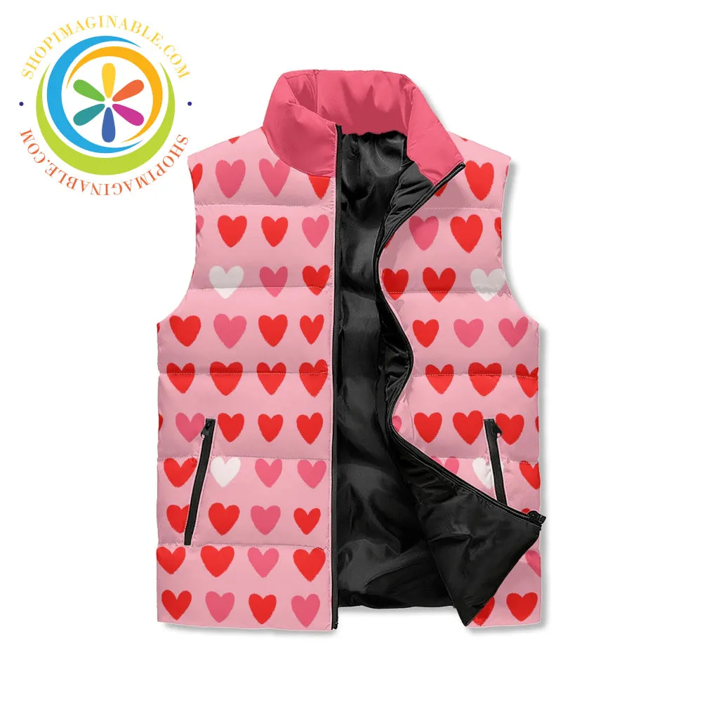 Listen To Your Heart Puffer Vest