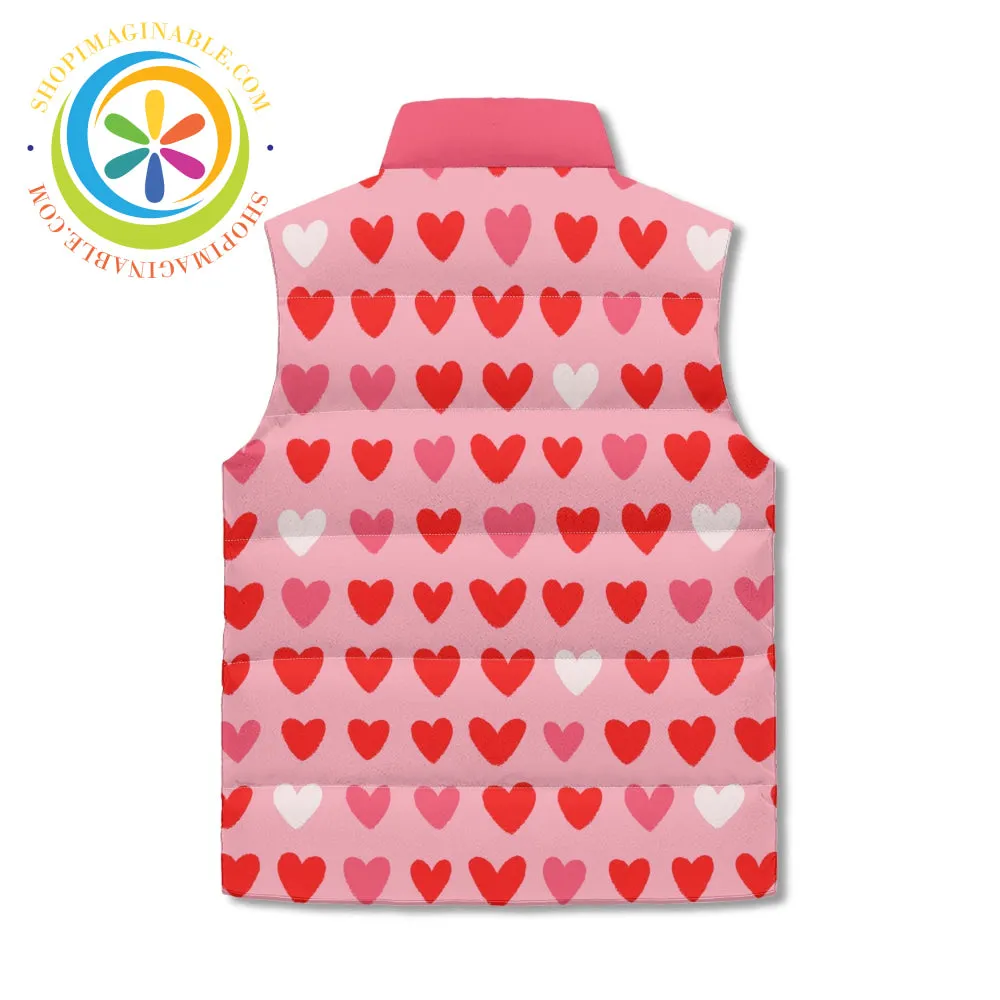 Listen To Your Heart Puffer Vest
