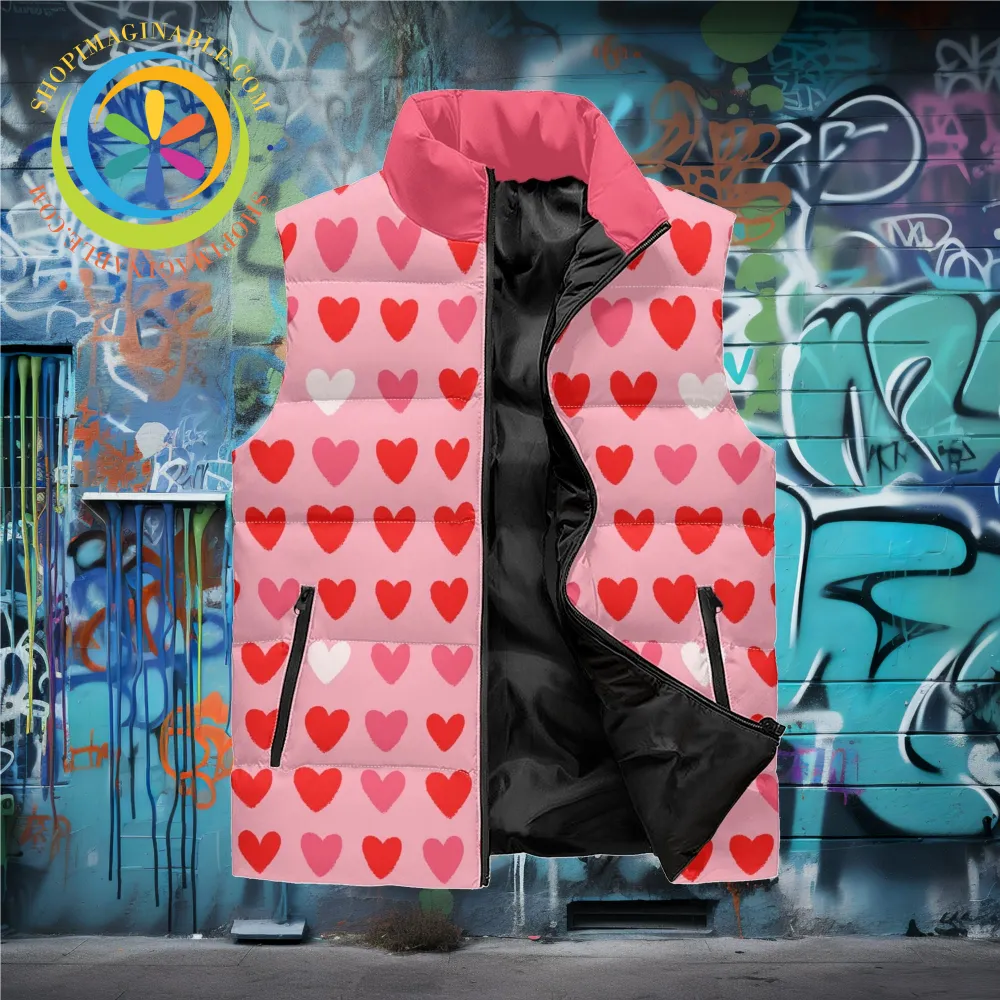 Listen To Your Heart Puffer Vest