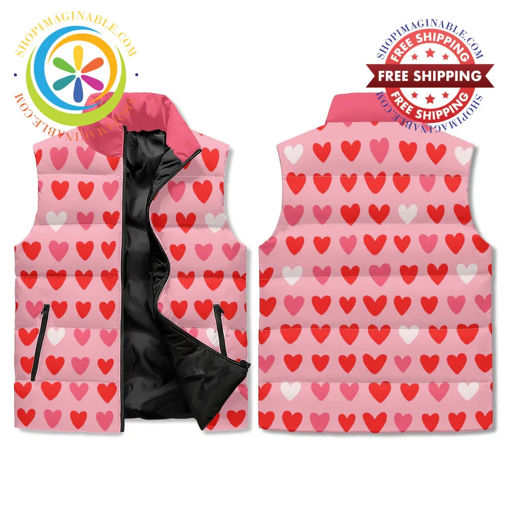 Listen To Your Heart Puffer Vest
