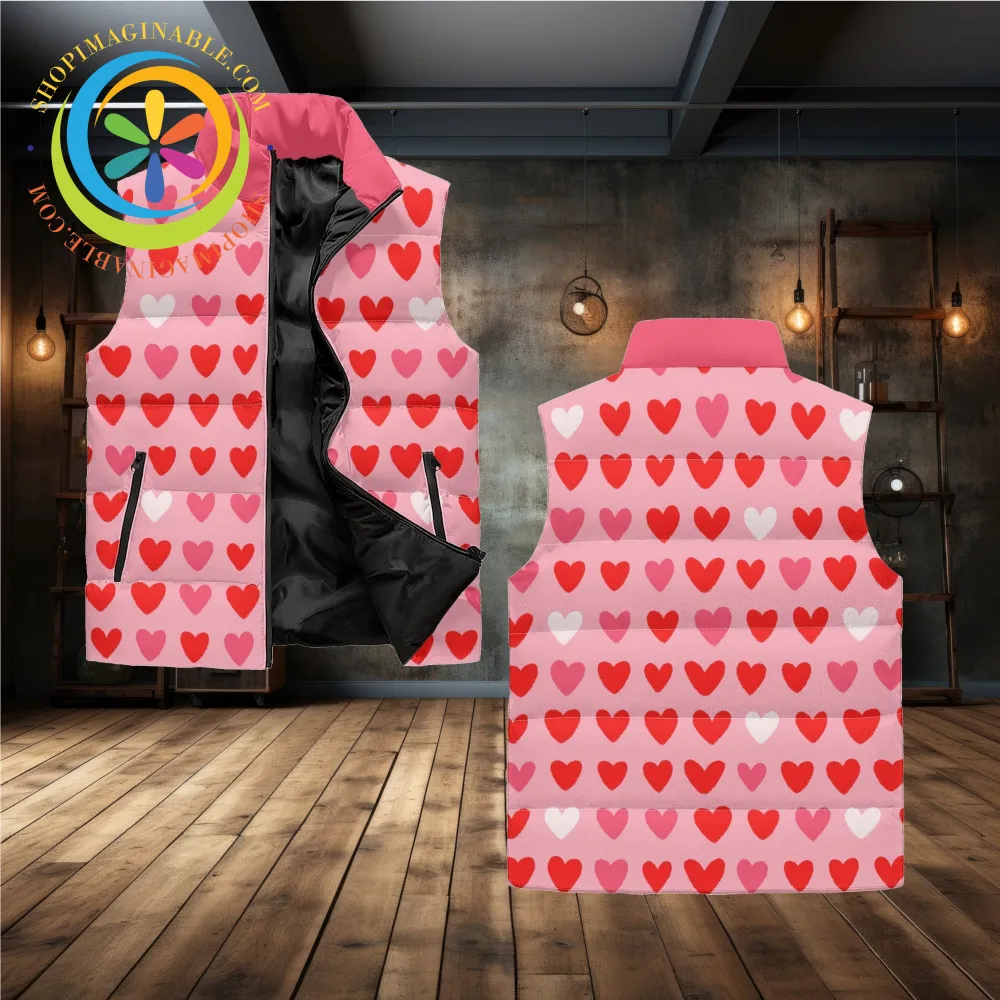 Listen To Your Heart Puffer Vest