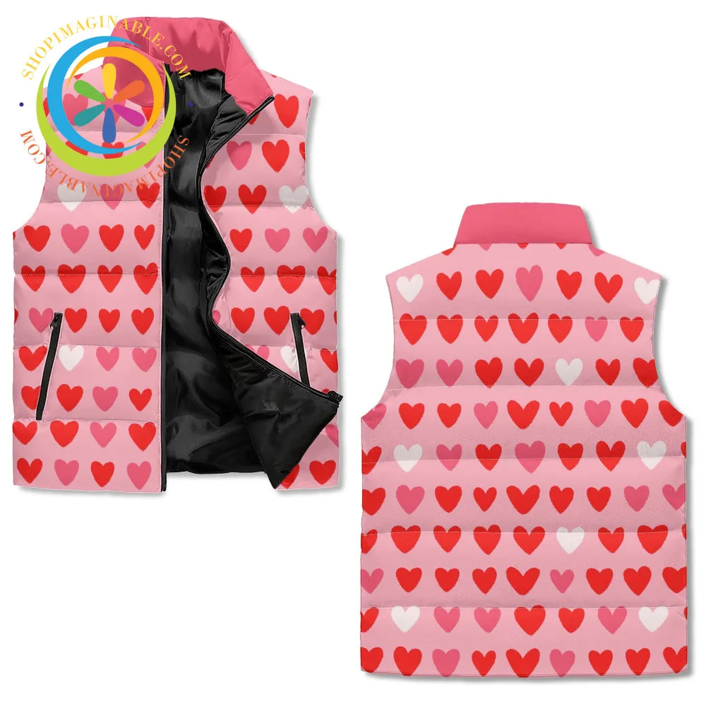 Listen To Your Heart Puffer Vest
