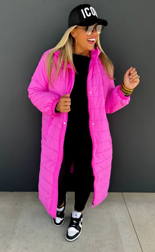 Long Puffer Jacket