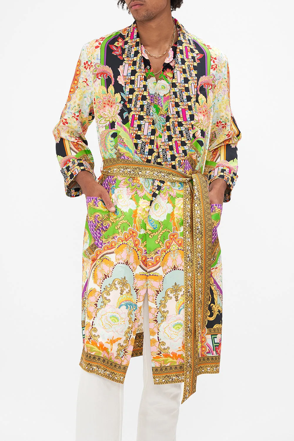 MENS FULL LENGTH ROBE SUNDOWNERS IN SICILY