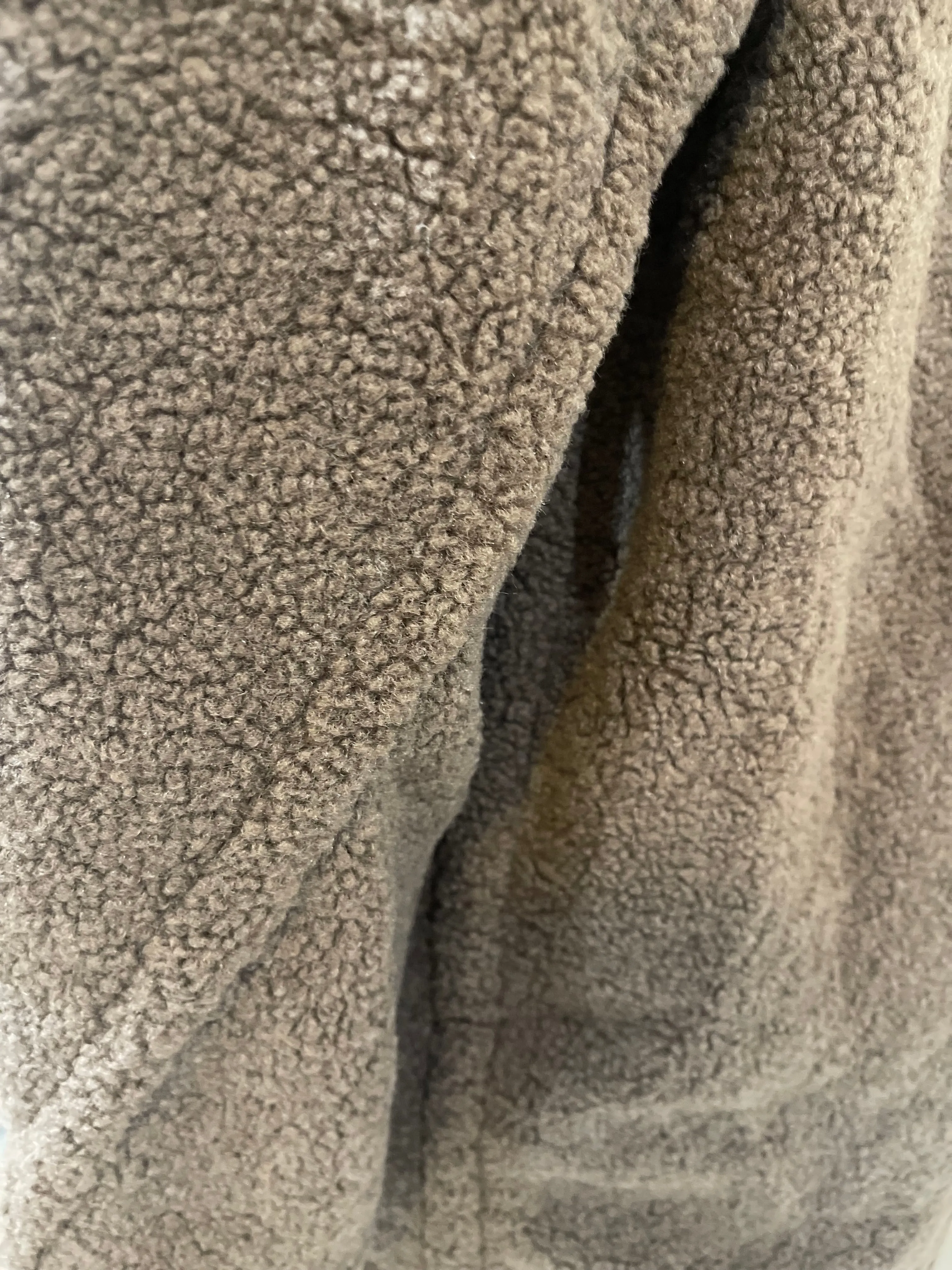 Mid Length Teddy Coat