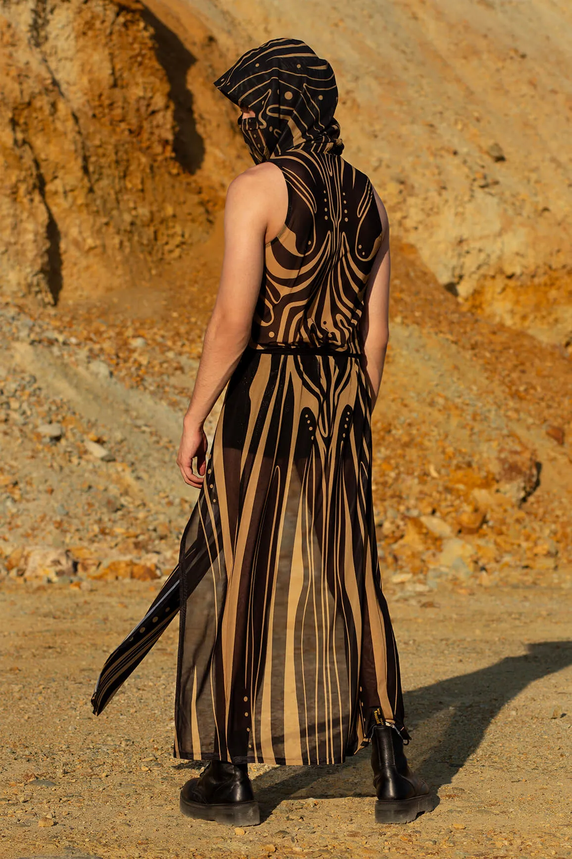 Sand Warrior Male Hooded Tunic
