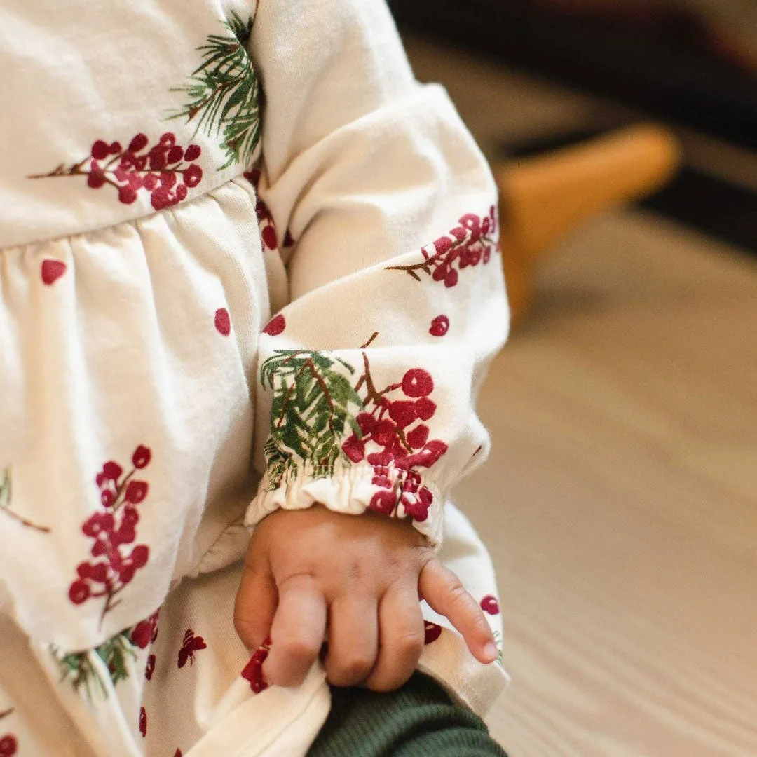 Tunic Set - Winter Berries - Oat