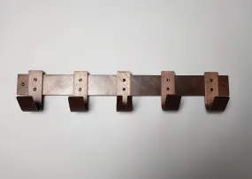 Walnut Coat Rack - Key Storage - Winter Breeze
