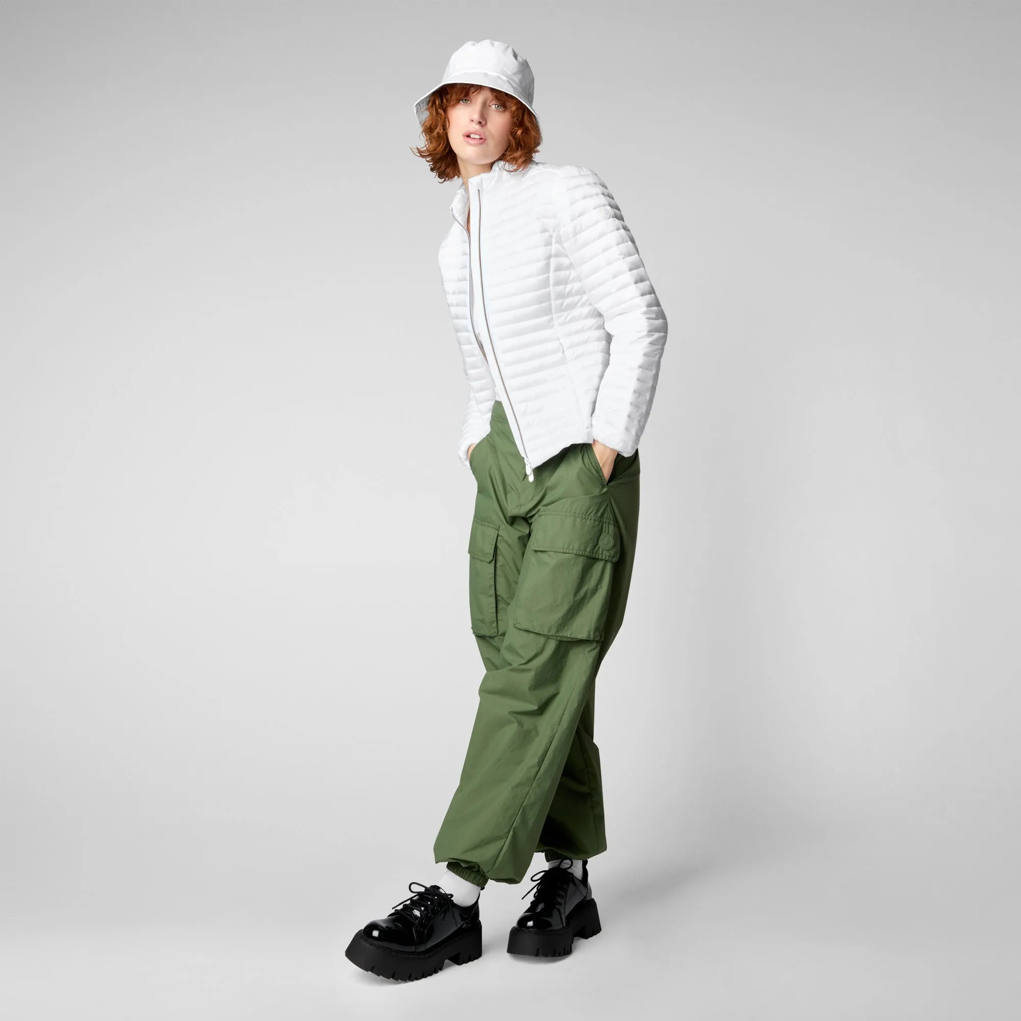 Women's Andreina Puffer Jacket in White