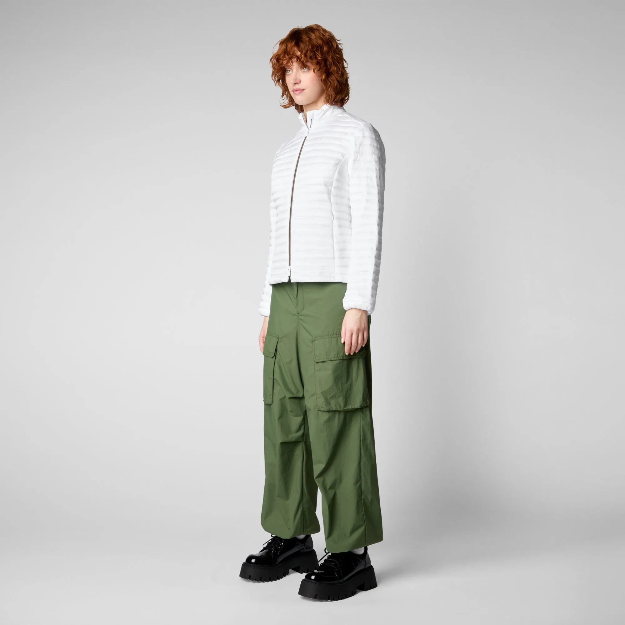 Women's Andreina Puffer Jacket in White