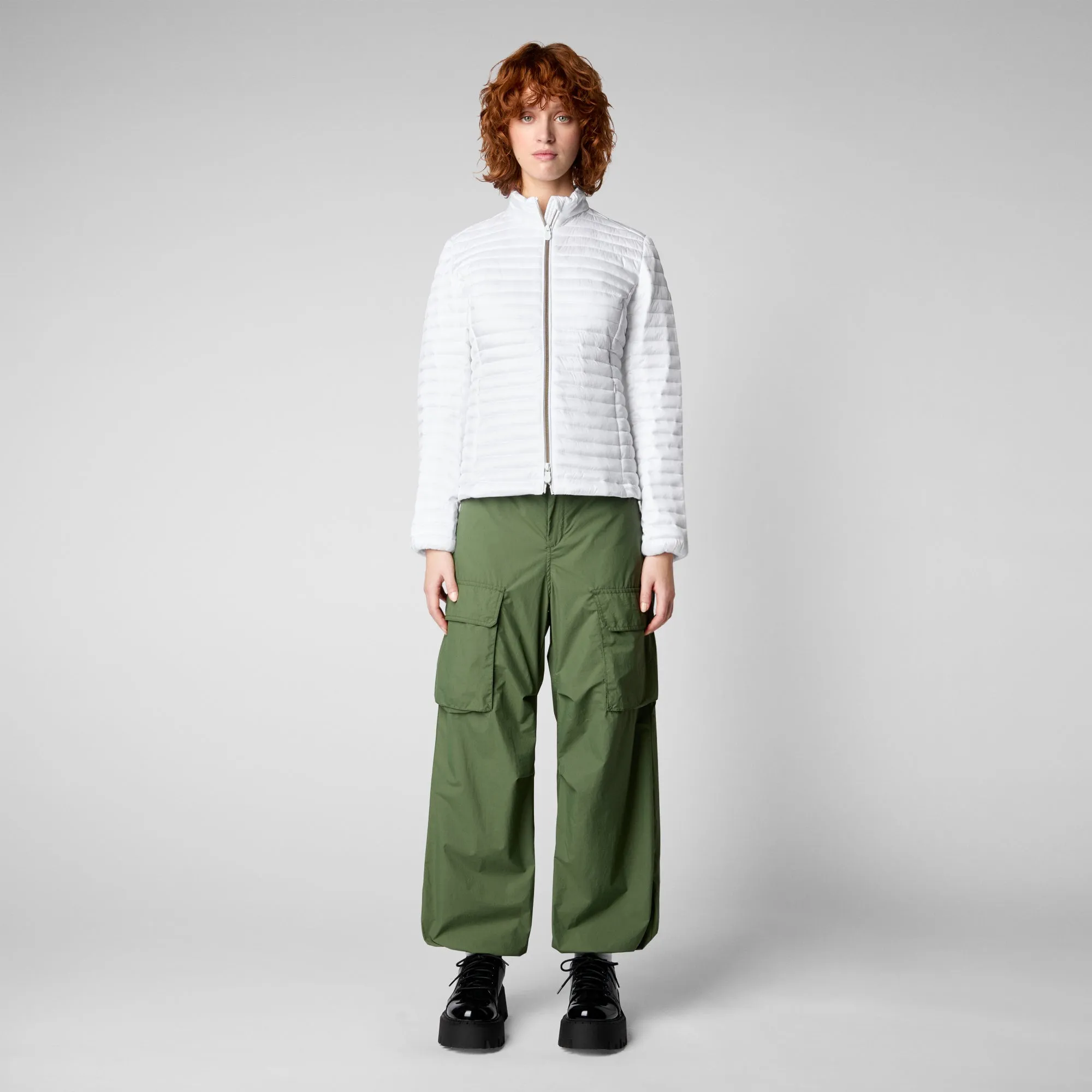 Women's Andreina Puffer Jacket in White